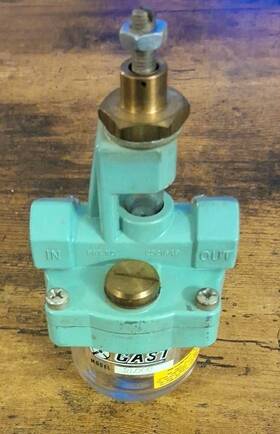2l000 Gast Model Lubricator Polycarbonate Plastic Bowl Max Pressure 250psi