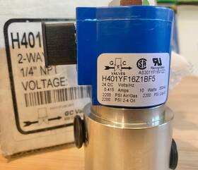 H401yf16z1bf5 Gc Valves Solenoid Valve 1/4 Inch Npt 2 Way