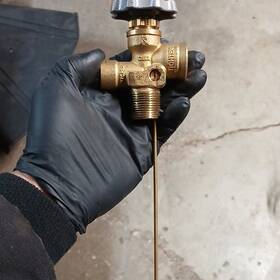15s-ra-1 Gce Manual Gas Valve For Brass Construction Cylinder