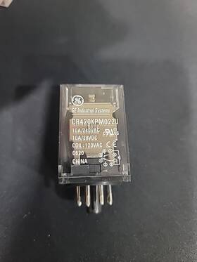 Cr420kpm022j Ge Industrial Systems Relay