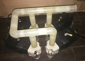 32d2070131 Gemu Lot Of 4 630 Pneumatically Operated Diaphragm Valves - Pb 10 Pst 5-6 Bar