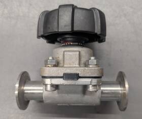 673025d8840130-1507 Gemu Manual Sanitary Diaphragm Valve 1 Inch Tri-clamp - Used
