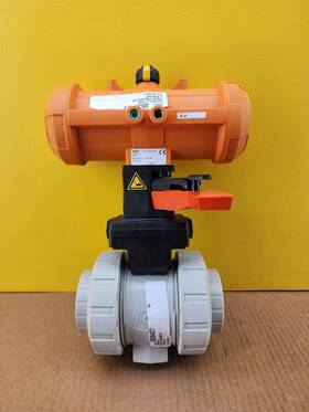 199.231.007 Georg Fischer Type Pa21 Pneumatically Actuated Ball Valve 2 Inch