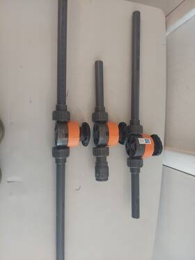 20090831 Georg Fischer 3- Dn15 1/2 Inch Epdm Type 514 Pn10 Gf Diaphragm Valve 2-way Pvc-u