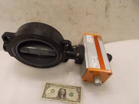 199240107 George Fisher 198800042 Gf Type 240 Double Acting Pneumatic Actuator 6 Inch Butterfly Valve