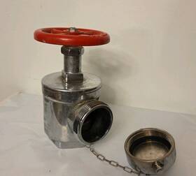 A56y036 Giacomini 009902317959 Angle Hose Valve Male Nyfd 3.28x8 X 2 1/2 Inch Fnpt Chrome 300#