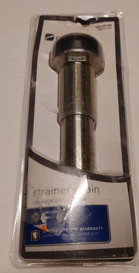 9dd0089464 Glacier Bay 037155024780 1000 048 884 Brass Grid Drain 3 Inch Brushed Nickel