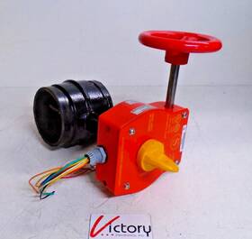 Bo-g300 Global Safety Products Inc. Used Grooved End Butterfly Valve Wp 300 Psi Size 4