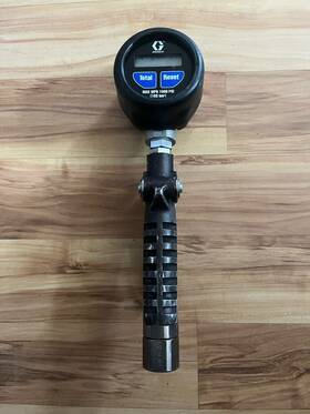 25c904 Graco New Oem Em8 Electronic Manual Oil/anti-freeze Meter Flexible 1/2 Inch