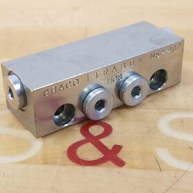 Msp-40t Graco Trabon Modular Divider Valve - Used