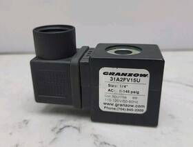 31a2fv15u Granzow Solenoid Valve Coil 1/4 Inch 0-145 Psig Bdu1156 110-120v Used