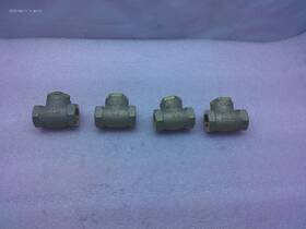 5111002 Grinnell Lot Of 4 Valve Check 1/2x125# Brass 3/4 Fnpt F