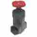 Gvg-1000-s King Brothers Inc 1-inch Slip Pvc Schedule 80 Gate Valve 011651621117