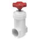 Gvp-1000-t King Brothers Threaded Pvc Schedule Gate Valve White