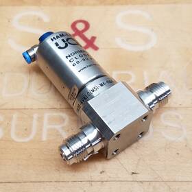 Hm20-4vklc Ham-let M5 -m4-r&r-150psi Diaphragm Valve 60-90psi 316ss - Used