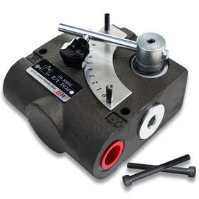 Hanshang Hydraulic 811129032946 Adjustable Flow Directional Control Valve 1/2 Inch Npt Port 30 Gpm F