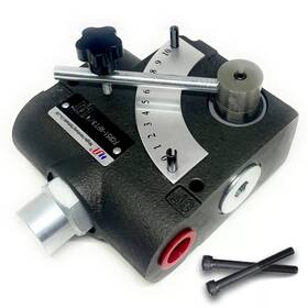 Hanshang Hydraulic 811129033868 Adjustable Flow Directional Control Valve 3/4 Inch Npt Port 30 Gpm F