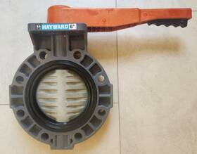 By140600el Hayward 6 Inch Pvc Locking Lever Butterfly Valve Location B3e