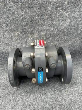 Sw1300e Hayward 3 Inch Pvc Epdm Flanged Swing Check Valve Used