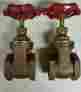 Hbgv125t Imperial 2 Ea Gate Valve Solid Brass 1 4 Threaded