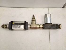 H761a-050 Hedland H76ia-050 Meter Oil 50 Gpm Flowmeter With Parker Hydraulic Valve 3000psi