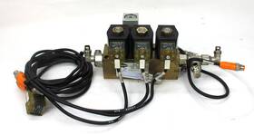 9521662 Herion 0827 024 00 Pneumatic Manifold 3 Bar