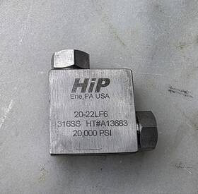 20-22lf6 Hip 316ss Ht#a14408 Elbow Medium Pressure Fitting Pipe Stainless 20 000psi