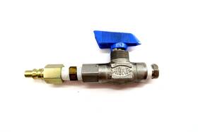 30201-7 Hoke 302017 Ball Valve Tube Connection With Blue Handle