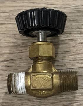 3712m4b Hoke 3000psi 815 Manual Brass Needle Valve