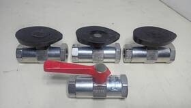 7223f8y Hoke 4 Qty. High Pressure 5000psi Ball Valves Cleaned And Tested Ss