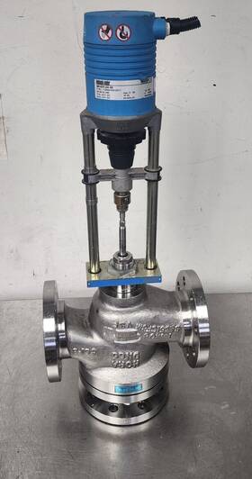 Br340e Hora Mc163 Dn65 / 2-1/2 Inch 316ss 3-way Valve M163y/24-30 Actuator C1f