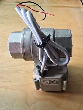 01-dc12v Hsh-flo A20-b Motorized Valve Cr3 500ma 1.0mpa