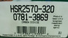 Hsr2570-320 Hsr2570320 Victor Mix Helmium Regulator New In Box