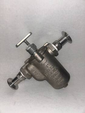 St2600100t Hsw 1 Inch Sanitary Diaphragm Valve Cf8m 316ss Tri-clamp 200 Psi Manual