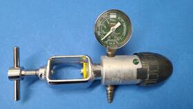 Ot-408b Hudson Ot-408 Oxygen Regulator With Pressure Gauge