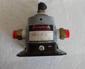 250a-3-10-21 Humphrey Air Piloted Spring Return 3-way Valve Wbase 1/4 Inch Npt
