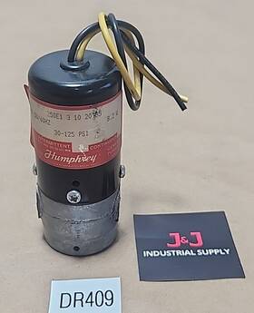 250e1-3-10-20-35 Humphrey Preowned 250e13102035 Valve 120v 50/60hz Coil 30-125psi Warranty