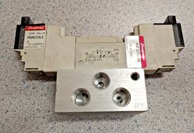 Hgf10t2-80 Humphrey Hga010le Pneumatic Air Valve 0-100psi With Manifold Block