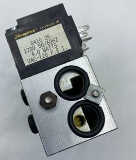 S410-39 Humphrey S410 39 Pneumatic Solenoid Valve 120 V 50/60 Hz 4.00 Watts