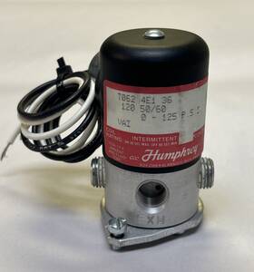 T0624e136 Humphrey General Purpose Valve 0-125psi 120v