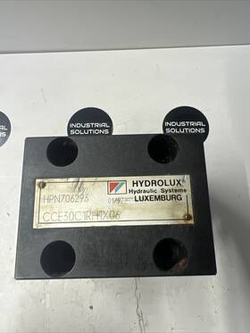 Hpn706293-hy Hydrolux Valve Used