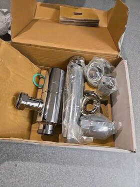 Hb-8000c-a Hydrotek Hb000c-a Sensor Operated Flush Valve Chrome 1.6 Gpf New Incomplete