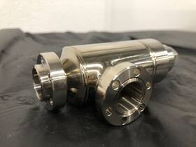 P107283 Ideal Vacuum 1.33 Inch Caliente Xtreme All Metal Bakeable Valve Cf Ss