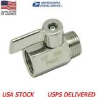 Ifd341050 Unbranded New Stainless Mini Ball Valve With Handle Npt Fxm