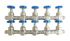 10k-3 Ihara 9c16 Bellows Manual Valve 10k-3/4 Reseller Lot Of 10 Working