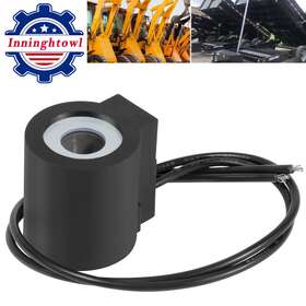 10238-66 Innightowl 12v Dc 1/2 Inch Hole Solenoid Coil 16w Hydraulic Power Unit Lift Dump