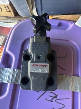 Cg06-a International Pressure Relief Valve Rebuilt