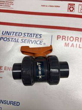 053001 Ipex True Union Ball Valve 1/2 Inch Vx Tubv Pvc Epdm S/t Socket/thread