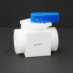 Bv-88-p Ipolymer Ball Valve 1/2 Inch Ptfe Female Npt 120psi