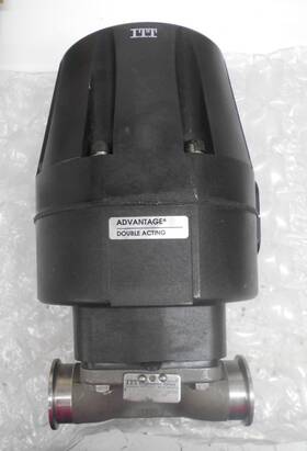 015-4196-00316-00h Itt Pure-flo 1 Inch Diaphragm Valve 2 O.d. 90 Psi Max Pressure